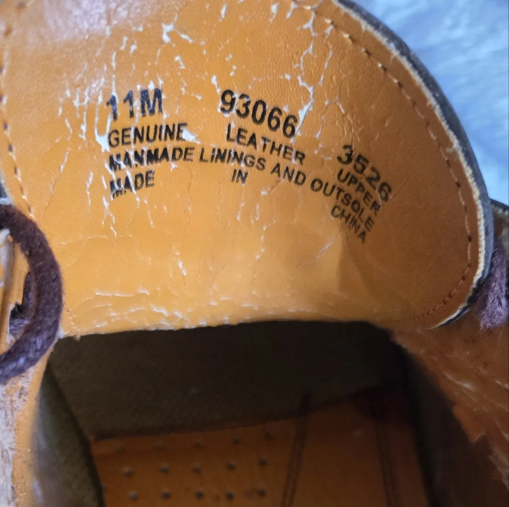 Timberland Brown Oxford Leather Shoes